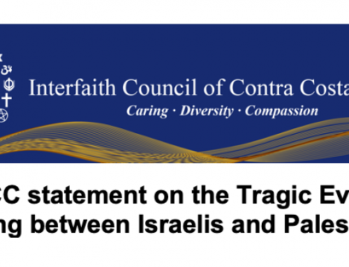 ICCCC statement on the Tragic Events Unfolding between Israelis and Palestinians.